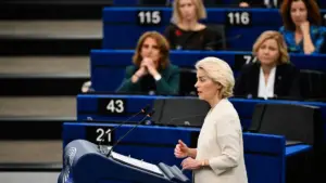 Ursula von der Leyen anunță la Strasbourg planuri pentru securitatea și viitorul Europei